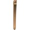 Ekena Millwork Thorton Arts & Crafts Rough Sawn Bracket, Western Red Cedar, 4"W x 40"D x 48"H BKT04X40X48THR03RWR - alternate 3